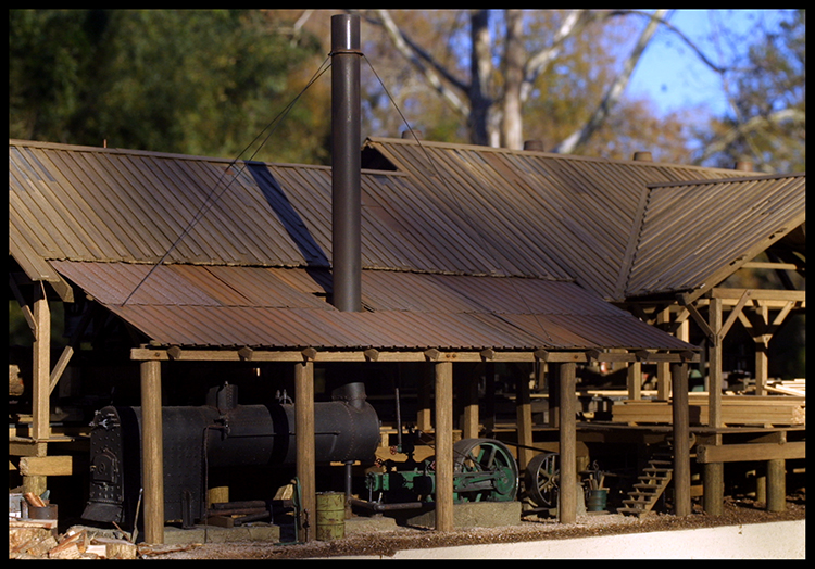 SierraWest O Scale Sawmill Project